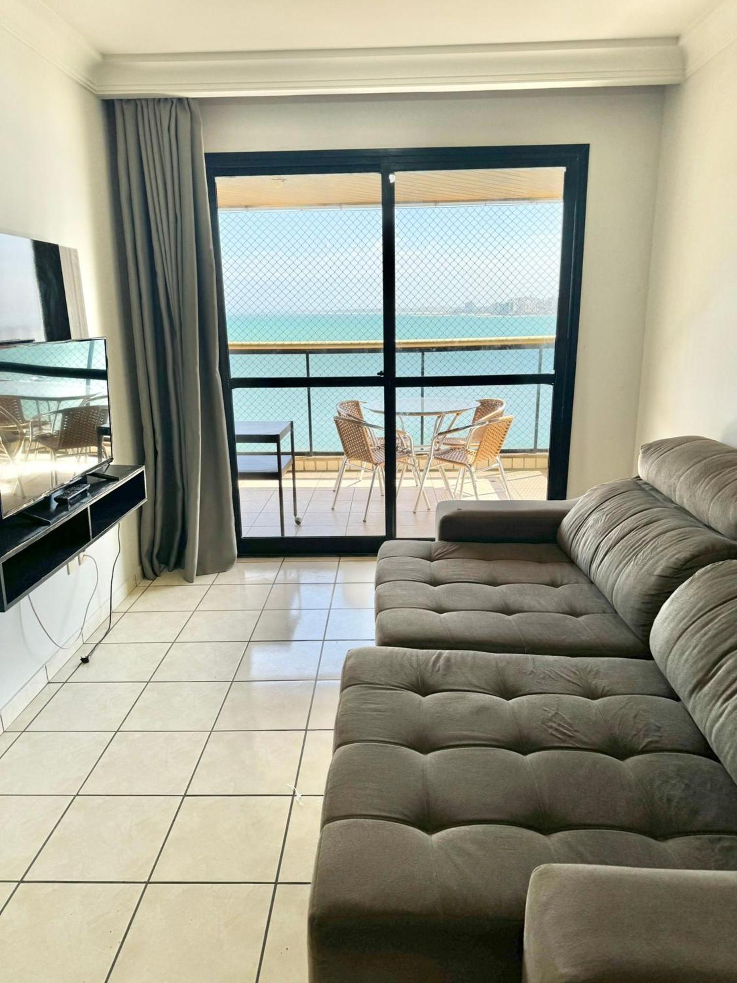 Praia Do Morro - Apt. Canto Nobre, Frente Total Para O Mar, 4 Quartos 1 Vaga De Garagem, 2 Banheiros Guarapari Kültér fotó